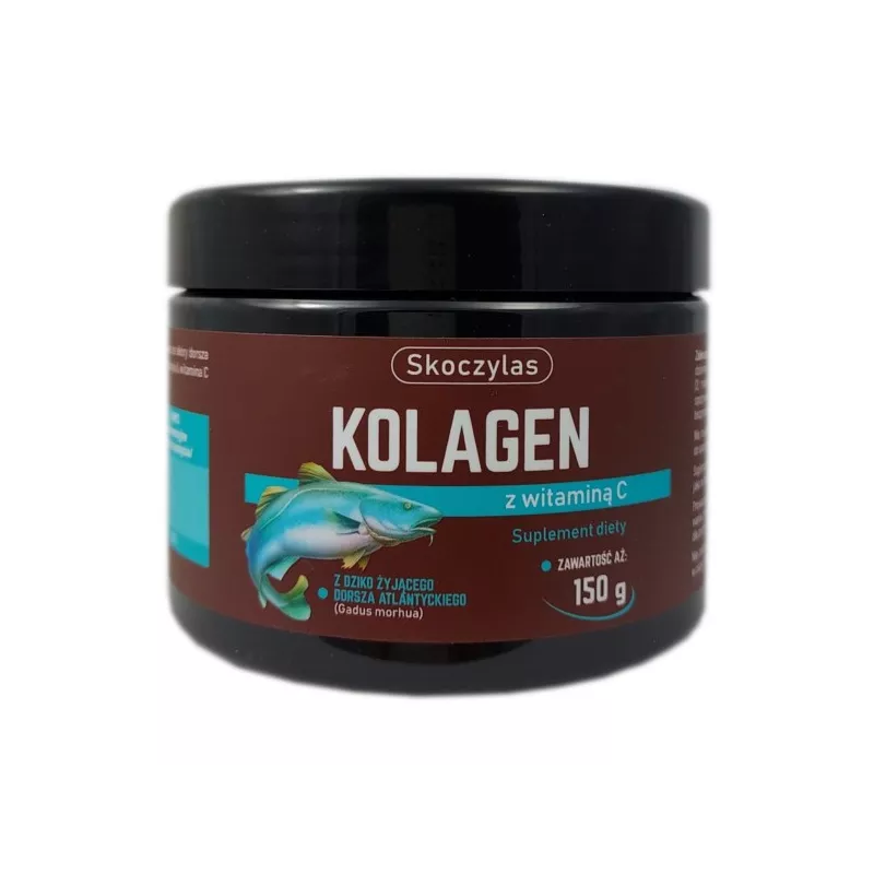 Skoczylas Kolagen z witaminą C 150 g Skoczylas Kolagen z witaminą C 150 g