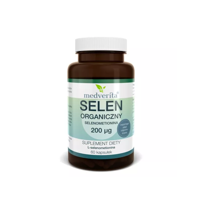 Medverita Selen Organiczny 200 ug 60 K Medverita Selen Organiczny 200 ug 60 K