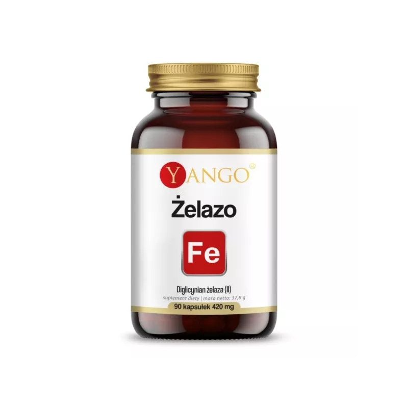 Yango Żelazo diglicynian żelaza 420 mg 90 k