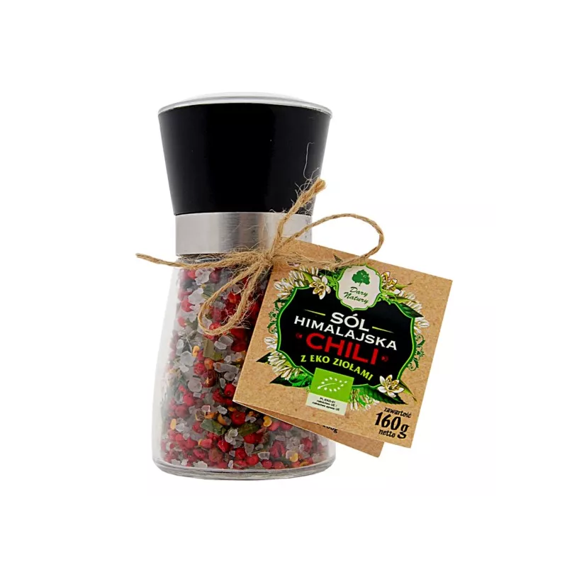 DARY NATURY SÓL HIMALAJSKA Z ZIOŁAMI CHILI EKO160G DARY NATURY SÓL HIMALAJSKA Z ZIOŁAMI CHILI EKO160G