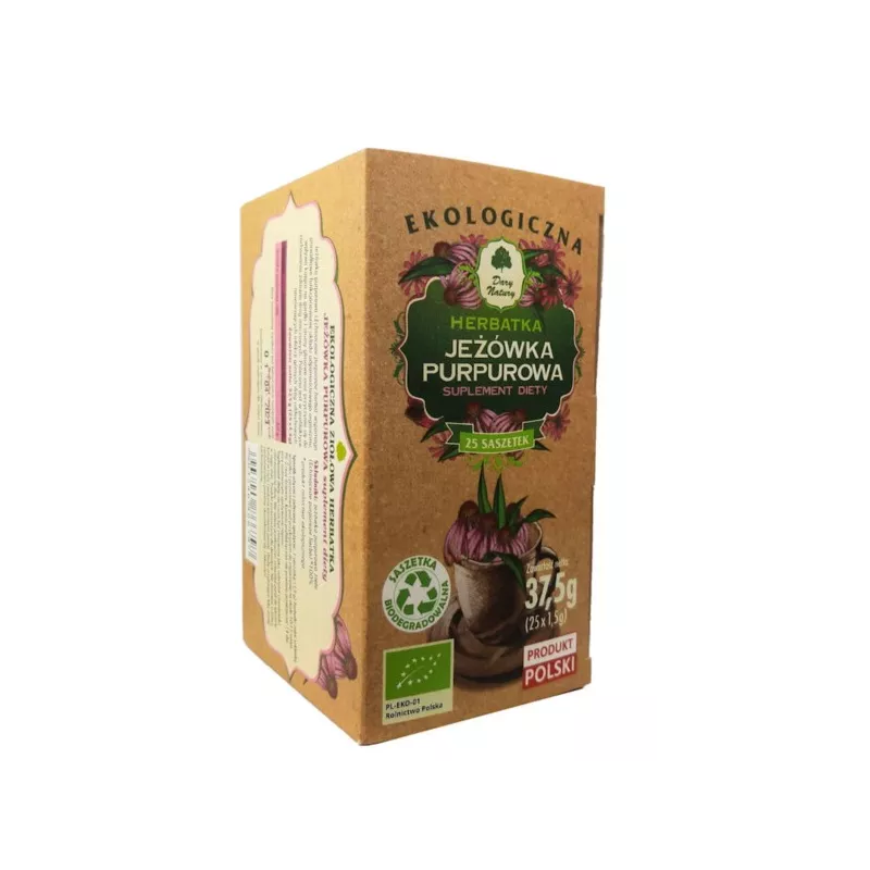 Dary Natury Jeżówka Purpurowa Eko 25x1,5g Dary Natury Jeżówka Purpurowa Eko 25x1,5g