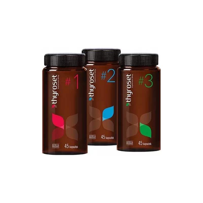 Norsa Pharma Thyroset 135 k wsparcie tarczycy Norsa Pharma Thyroset 135 k wsparcie tarczycy