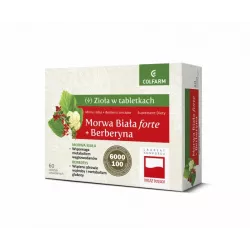 Colfarm Morwa Biała Forte plus Berberyna 60 Tabl. Colfarm Morwa Biała Forte plus Berberyna 60 Tabl.