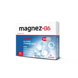 Colfarm Magnez B6 30 k na stres i przemęczenie