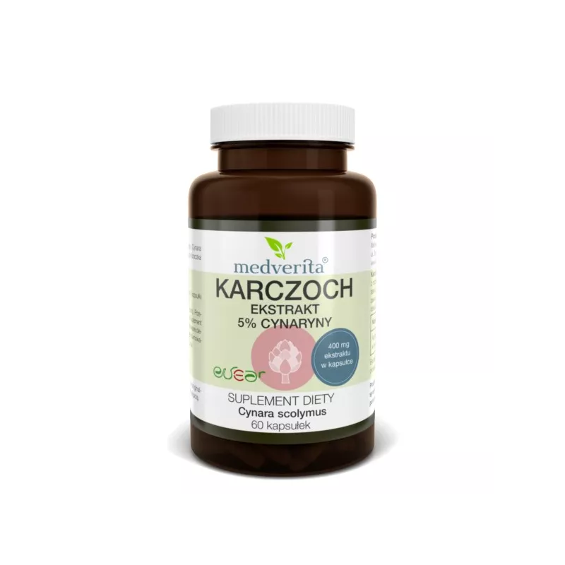 Medverita Karczoch ekstrakt 5% z cynaryny 60 kap