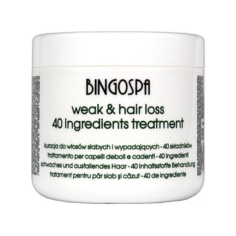 Bingospa Kuracja Spa Dla Słabych Włosów 500G