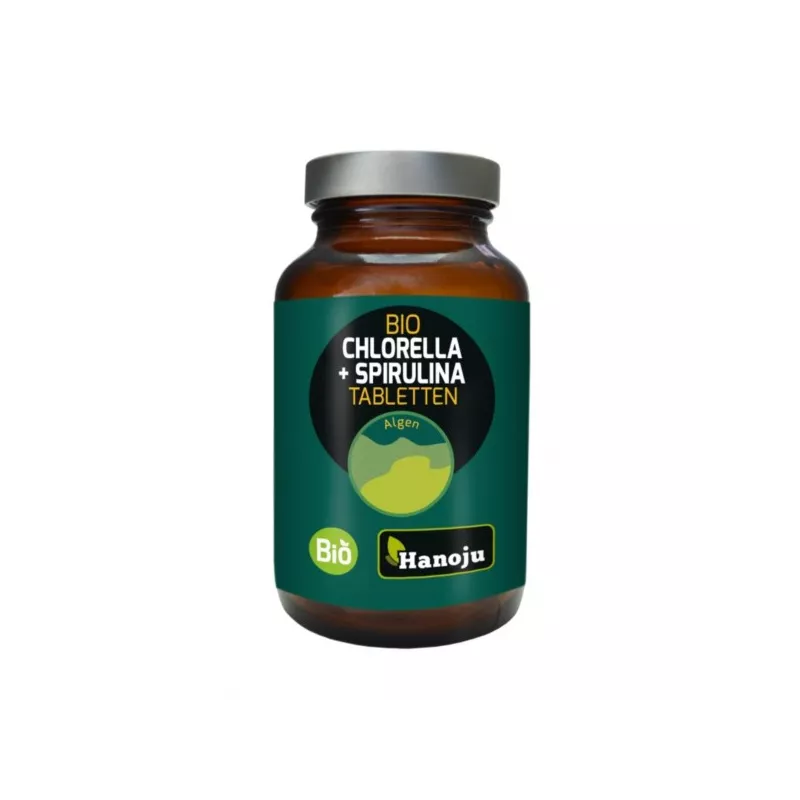 Hanoju Spirulina Bio Chlorella Bio 400 mg 300 T Hanoju Spirulina Bio Chlorella Bio 400 mg 300 T