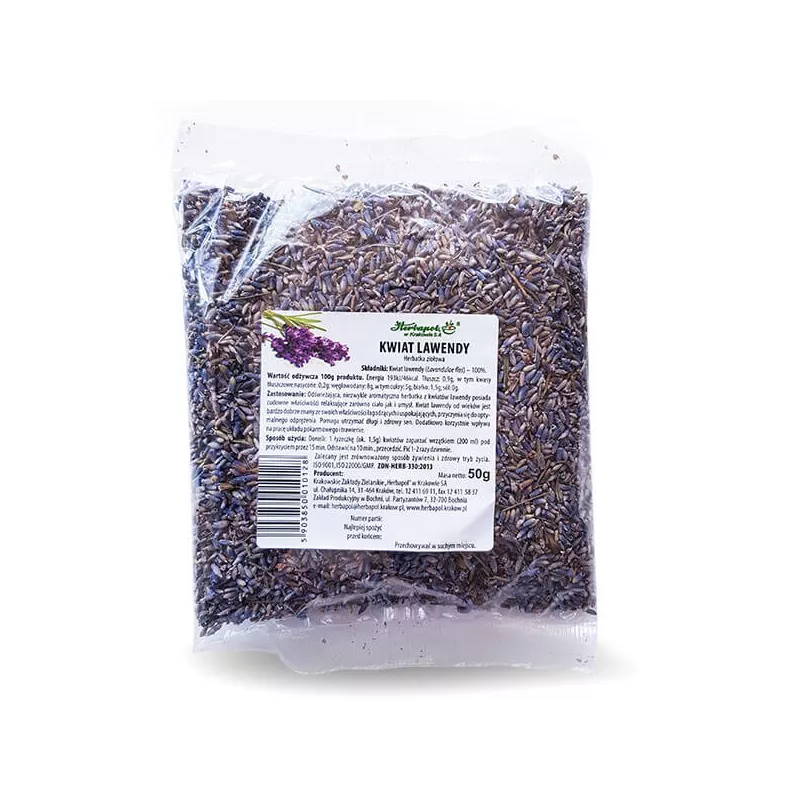 Herbapol Kwiat Lawendy 50G Herbapol Kwiat Lawendy 50G