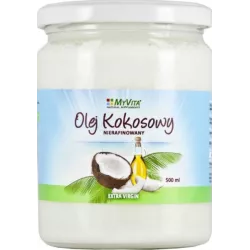 MYVITA OLEJ KOKOSOWY NIERAFINOWANY 500ML MYVITA OLEJ KOKOSOWY NIERAFINOWANY 500ML
