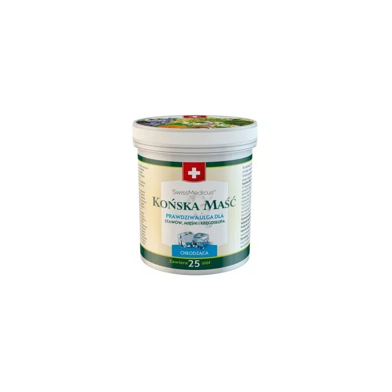 SwissMedicus Końska Maść Chłodząca 250Ml SwissMedicus Końska Maść Chłodząca 250Ml