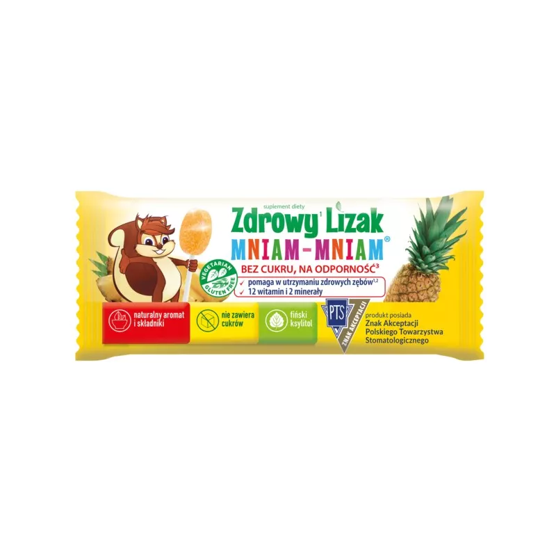 Zdrowy Lizak Mniam Mniam 6G Ananas