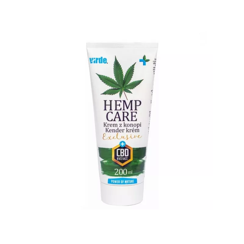 Virde Hemp Care Krem Z Konopi Exlusive CBD 200 ml Virde Hemp Care Krem Z Konopi Exlusive CBD 200 ml