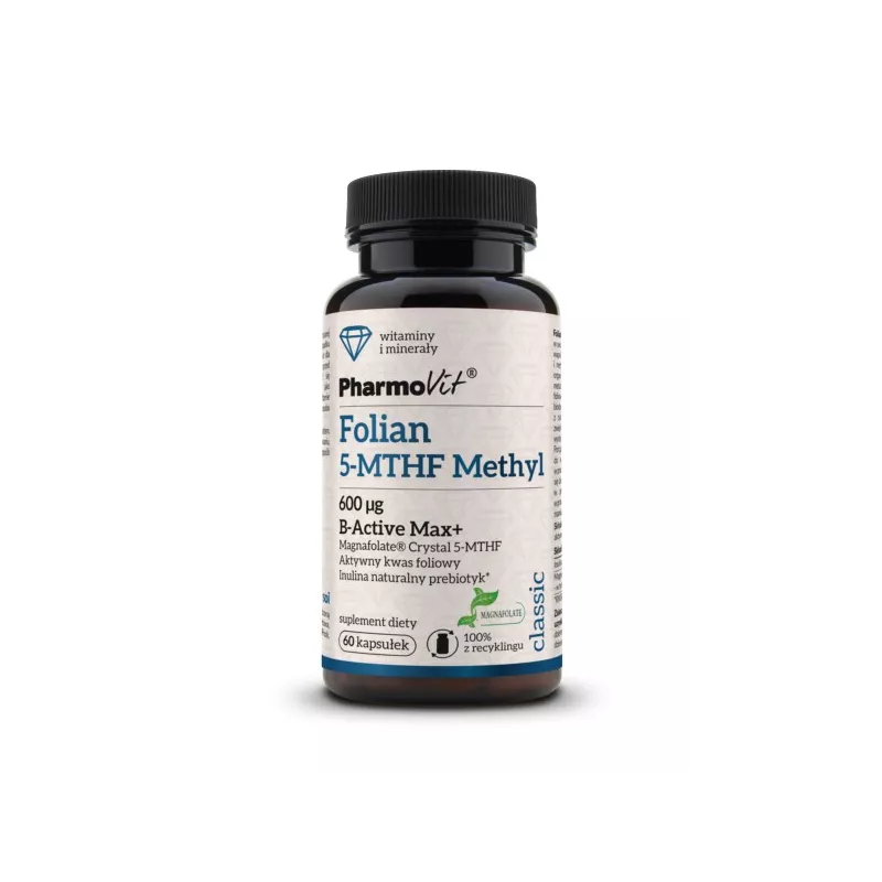 Pharmovit Folian 5 MTHF Methyl 600 ug 60 k Pharmovit Folian 5 MTHF Methyl 600 ug 60 k