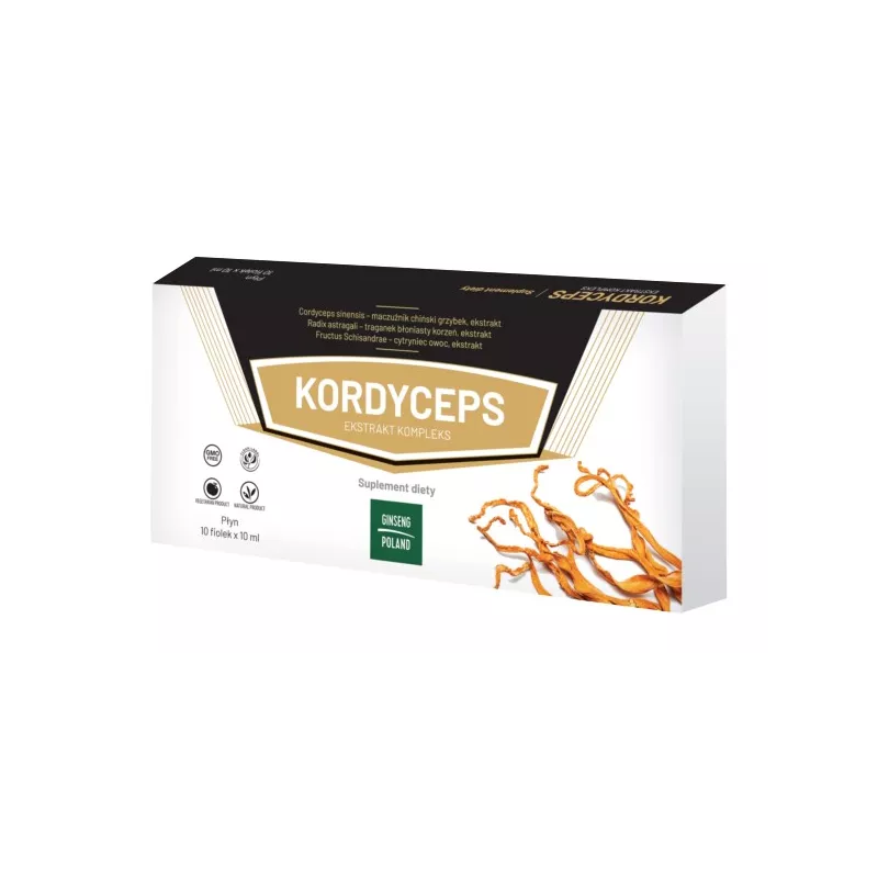 Ginseng Poland Kordyceps Ekstrakt Komplex 10x10