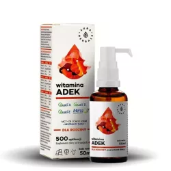 Aura Herbals Witamina ADEK 50 ml odporność MCT Aura Herbals Witamina ADEK 50 ml odporność MCT