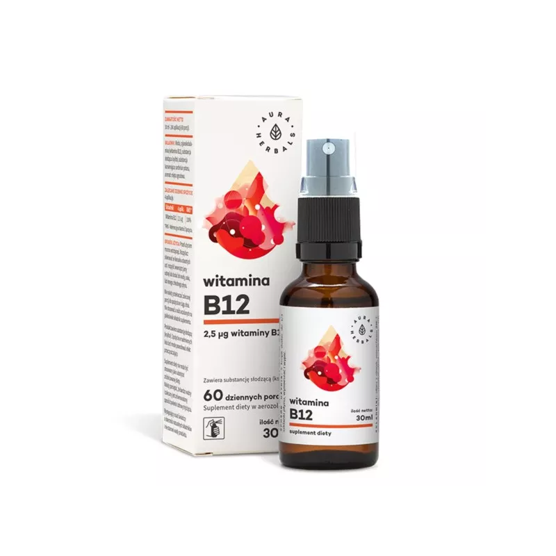 Aura Herbals Witamina B12 Forte 30 ml
