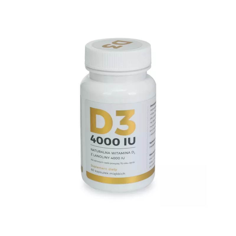 Visanto Witamina D3 Z Lanoliny 4000Iu 60 Kaps Visanto Witamina D3 Z Lanoliny 4000Iu 60 Kaps