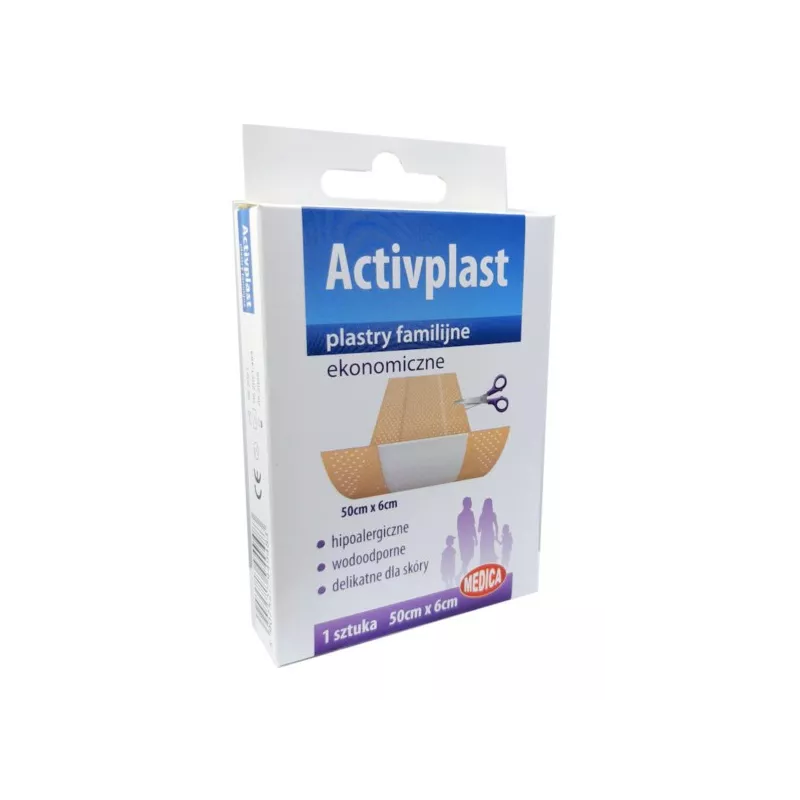 Activplast Plastry familijne ekonomiczne 1 szt