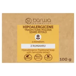 Barwa Mydło hipoalergiczne z rumianku szare 100 g Barwa Mydło hipoalergiczne z rumianku szare 100 g