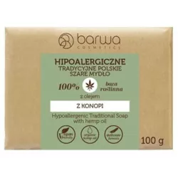 Barwa Mydło hipoalergiczne z olejem z konopnym 100