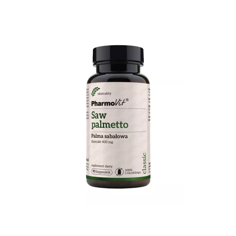 Pharmovit Saw Palmetto Palma sabałowa ekstrakt 90