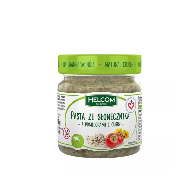 Helcom Pasta ze słonecznika z pomidorami  180 g