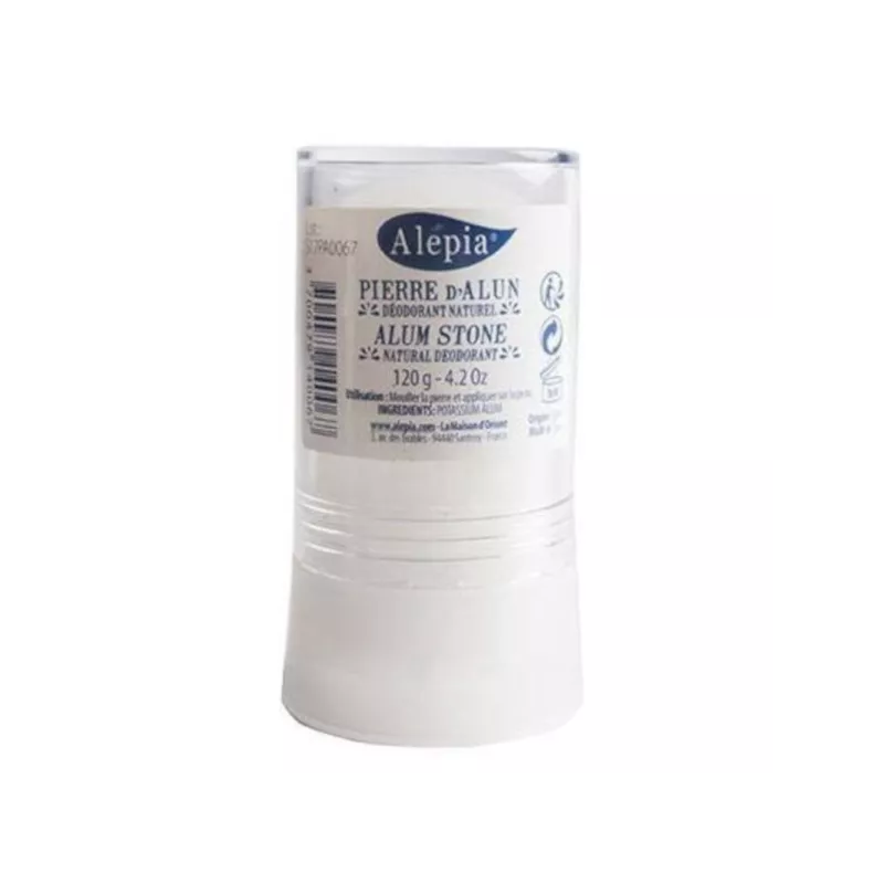 Alepia Dezodorant naturalny Ałun 120 gr Alepia Dezodorant naturalny Ałun 120 gr
