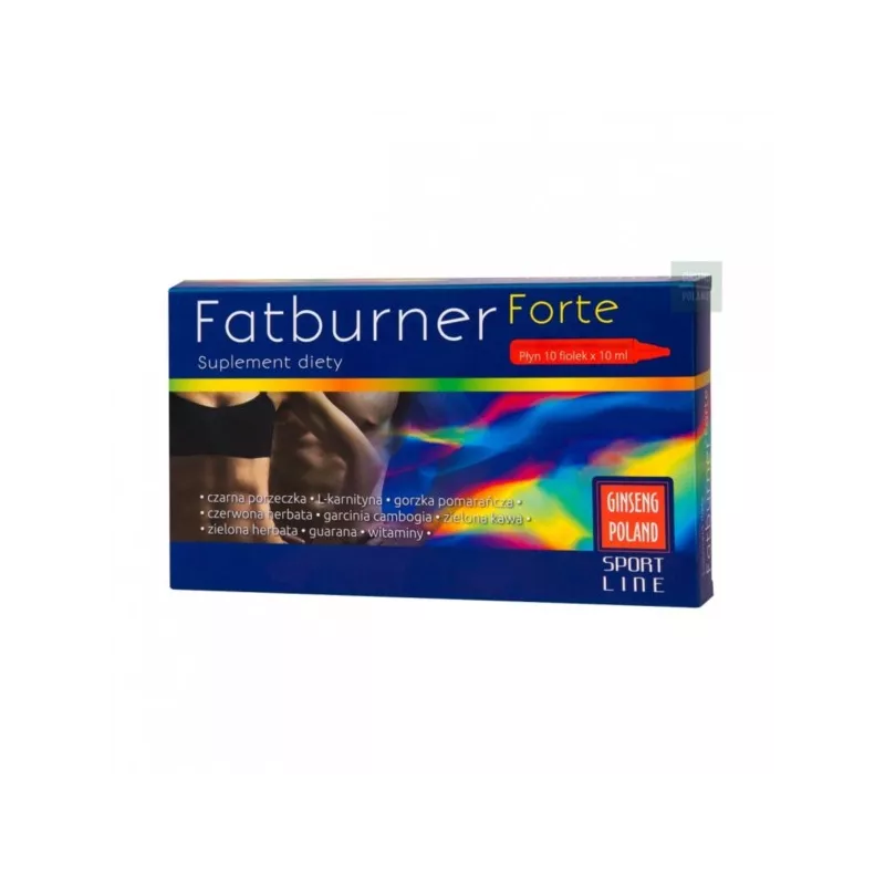 Ginseng Poland Fatburner Forte 10 filek 10 ml Ginseng Poland Fatburner Forte 10 filek 10 ml