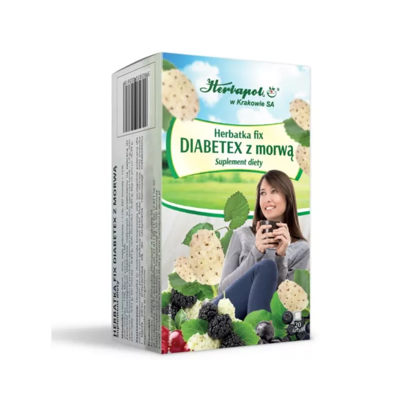 Herbapol Diabetex Z Morwą Herbatka Fix 1,5Gx20