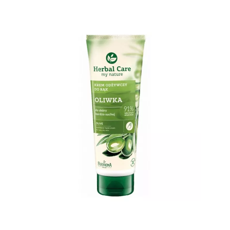 Herbal Care Krem do rąk Oliwka odżywczy 100 ml Herbal Care Krem do rąk Oliwka odżywczy 100 ml
