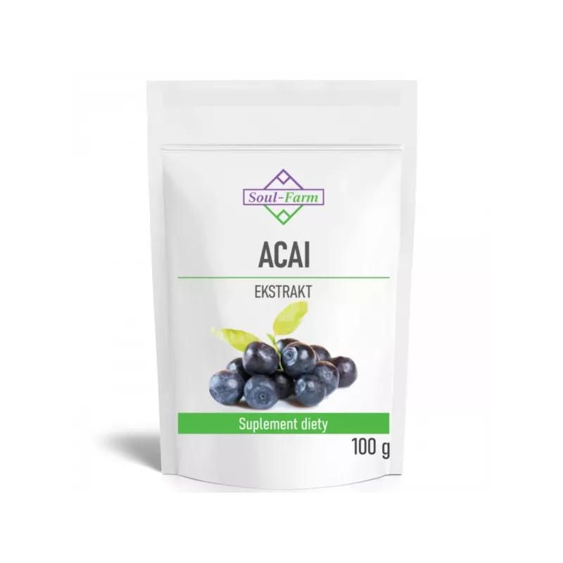 Soul Farm Acai Ekstrakt 60 100 G Soul Farm Acai Ekstrakt 60 100 G