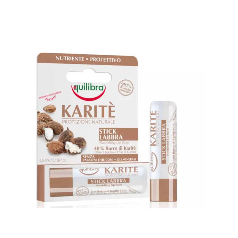 Equilibra Balsam Do Ust Z Masłem Shea 5,5Ml