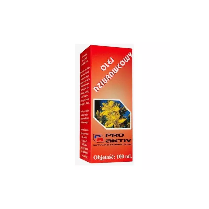 Pro Aktiv Olej Dziurawcowy 100 ml Pro Aktiv Olej Dziurawcowy 100 ml
