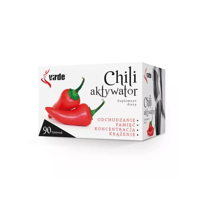 Virde Chili Aktywawator 90 tab odchudzanie Virde Chili Aktywawator 90 tab odchudzanie
