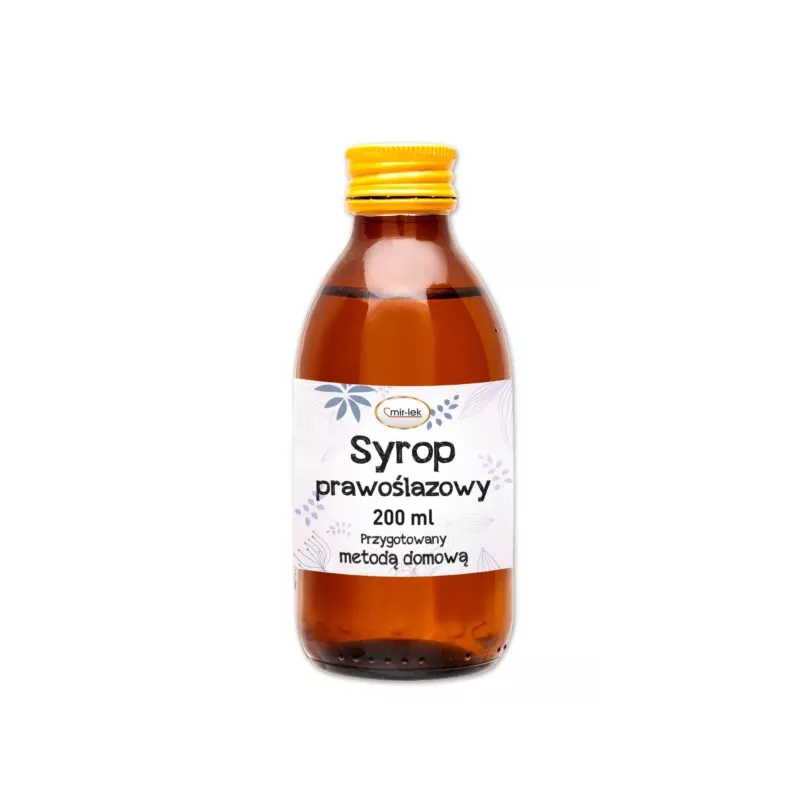 Mirlek Syrop Prawoślazowy 200 ml Mirlek Syrop Prawoślazowy 200 ml