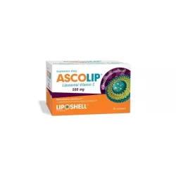 Ascolip Liposomalna Witamina C 500mg Porzeczka 30