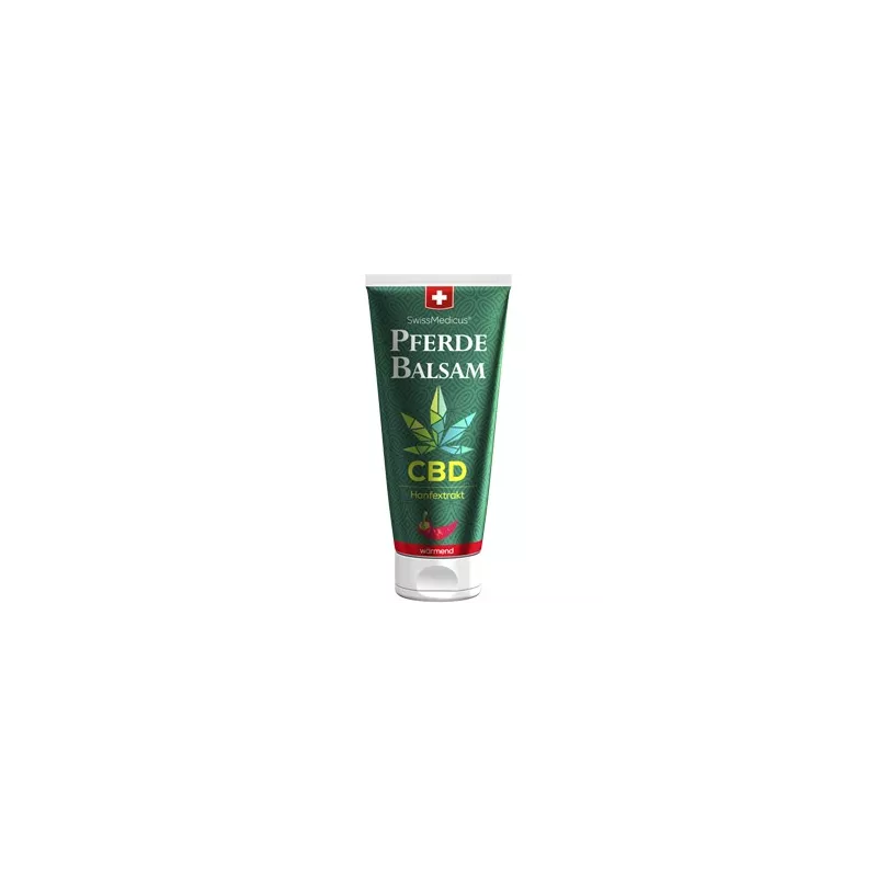 Herbamedicus Pferde Balsam CBD rozgrzewający 200 m