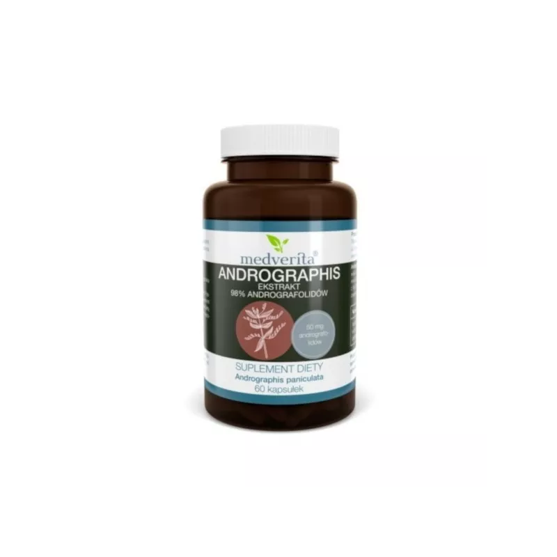 Medverita Andrographis 60 k ekstrakt Medverita Andrographis 60 k ekstrakt