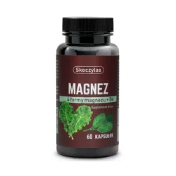 Skoczylas Magnez + B6 szpinak i jarmuż 60 k Skoczylas Magnez + B6 szpinak i jarmuż 60 k