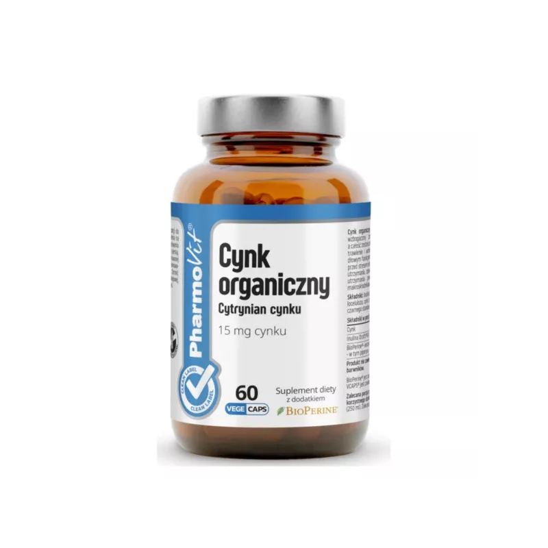 Pharmovit Cynk organiczny cytrynian cynku 60 k