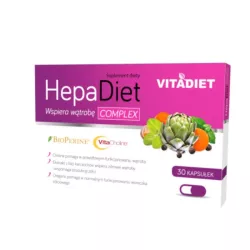 Vitadiet HepaDiet 30 kapsułek wsparcie wątroby Vitadiet HepaDiet 30 kapsułek wsparcie wątroby