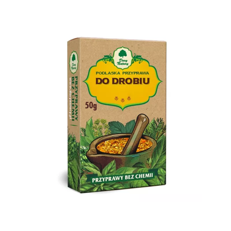 DARY NATURY PODL. PRZYPRAWA DO DROBIU 50G DARY NATURY PODL. PRZYPRAWA DO DROBIU 50G