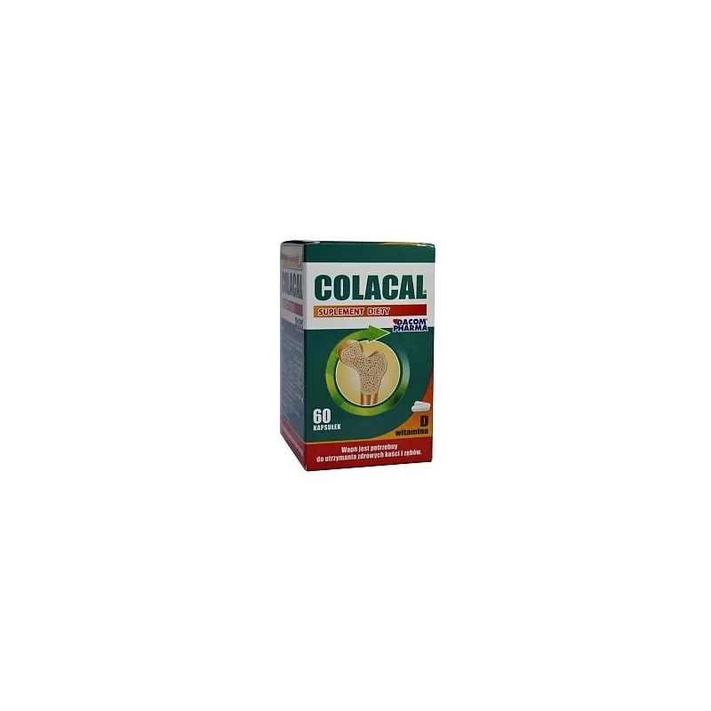 GORVITA COLACAL 60KAP kolagen z wapniem GORVITA COLACAL 60KAP kolagen z wapniem