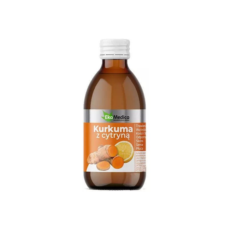 Ekamedica Kurkuma z cytryną 250 ml Ekamedica Kurkuma z cytryną 250 ml
