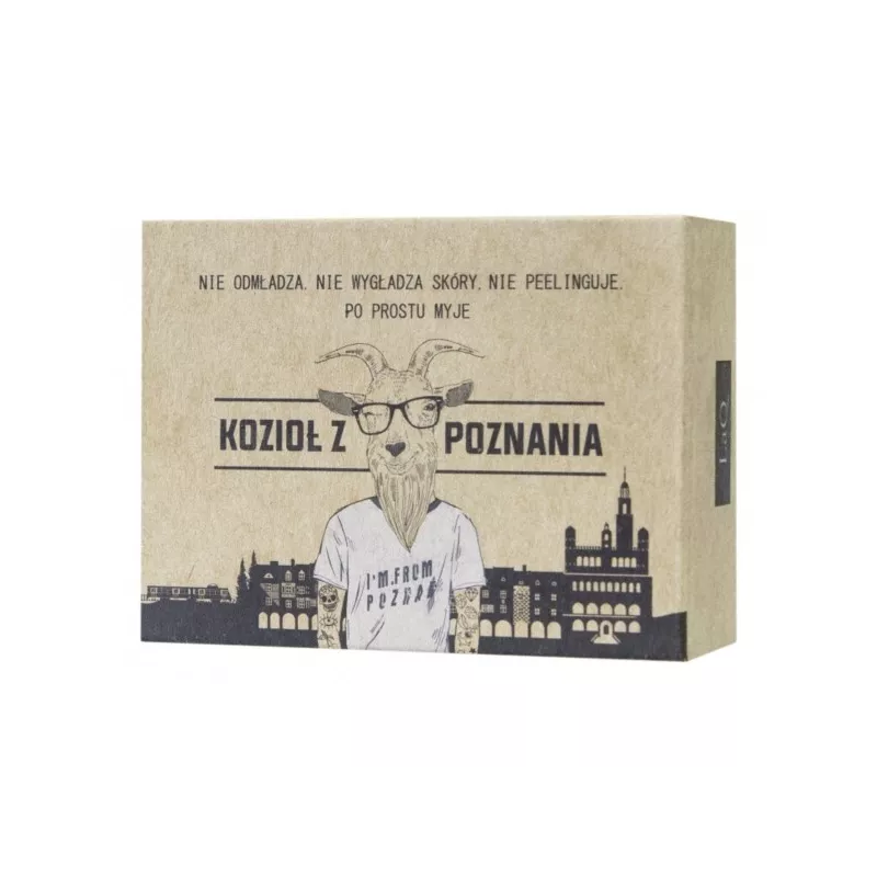 LAQ Mydeło Kozioł kostka dla facetów 85 g