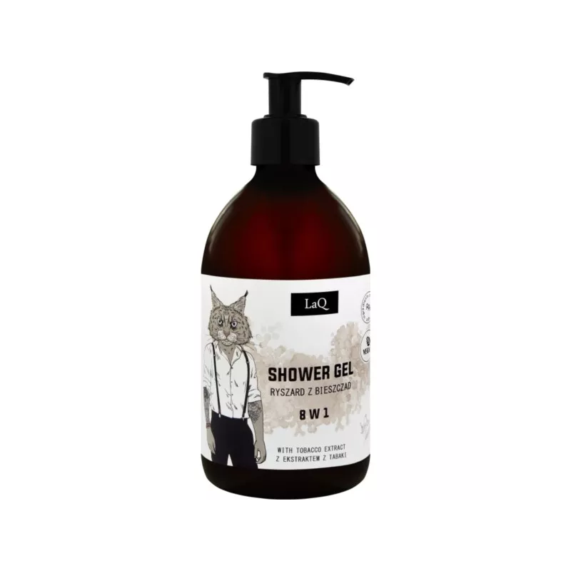 LAQ Ryś Żel pod prysznic dla facetów 1 w 1 300 ml