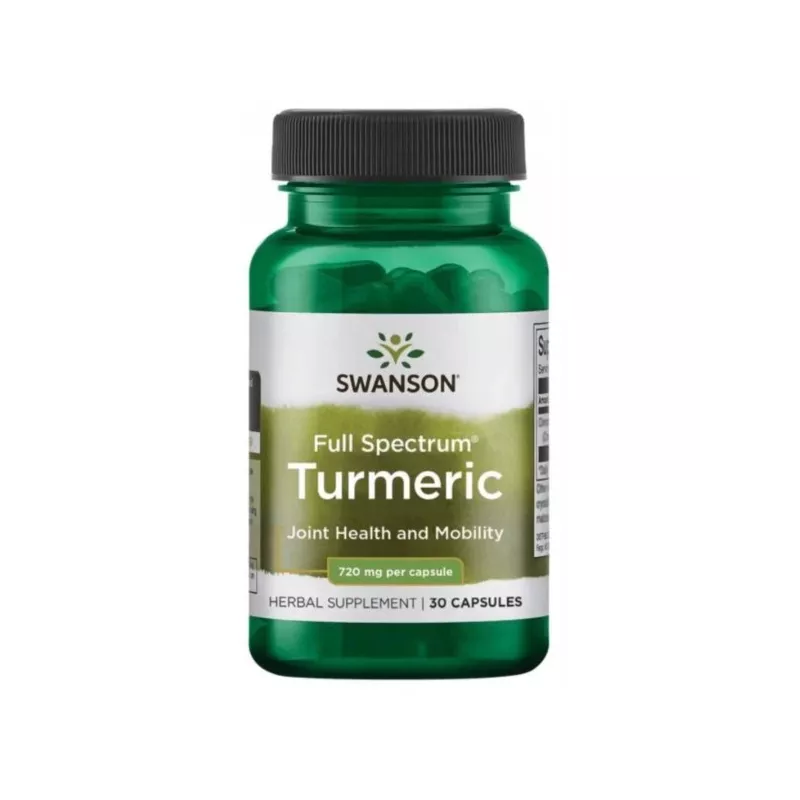 Swanson Turmeric Kurkuma 720 Mg 30 K