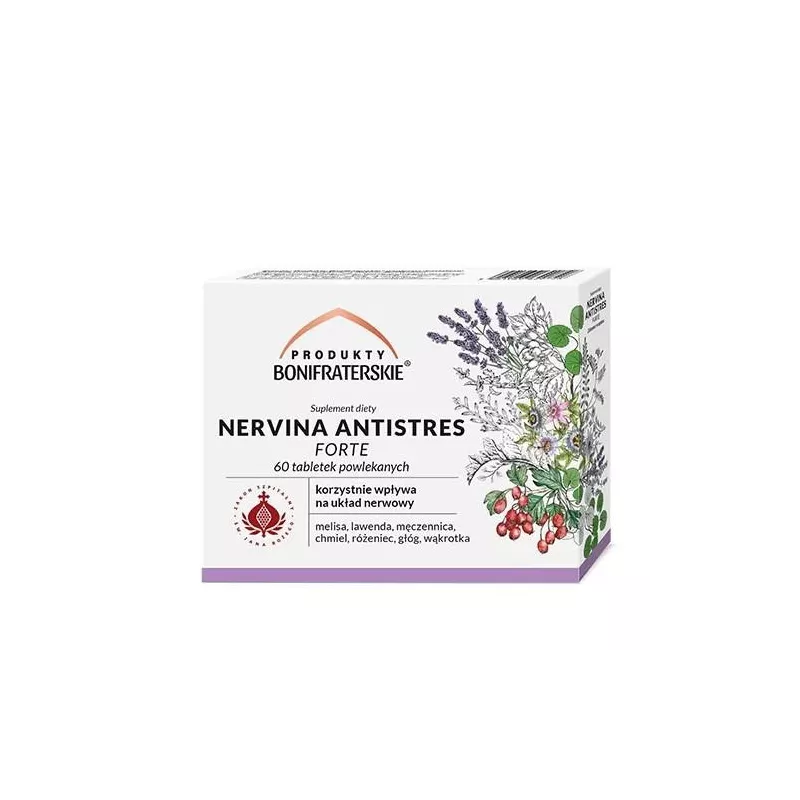 Produkty Bonifraterskie Nervina Antistres Forte Produkty Bonifraterskie Nervina Antistres Forte