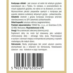 Yango Kordyceps 90 K Wzmacnia Odporność