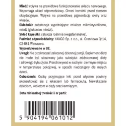 Yango Miedź organiczna Cu 90 k Yango Miedź organiczna Cu 90 k